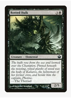 Rotted Hulk | MTG JOU | EDH Commander Elemental Vanilla | LP - Image 1 of 3