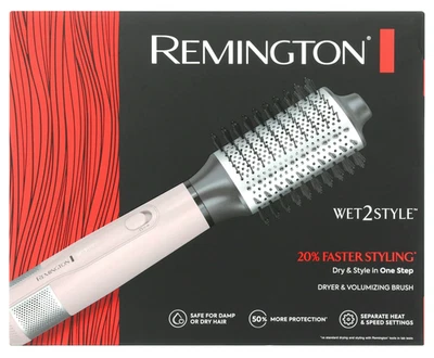 NEW!! Remington Pro Wet2Style, Hair Dryer & Volumizing Brush - Image 1 of 4