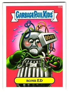 Bomb Ed GPK 2014 Garbage Pail Kids Series 2 Parody Sticker - Picture 1 of 2