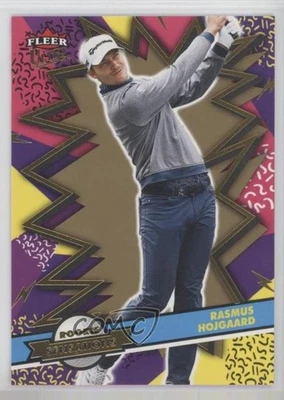 2023 Fleer Ultra Fleer Rookie Sensations Rasmus Hojgaard #4 - Image 1 of 2