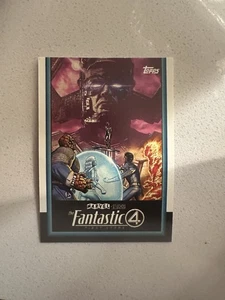 SDCC TOPPS Marvel The Fantastic Four First Steps Exclusive Promo Card friday - Picture 1 of 2