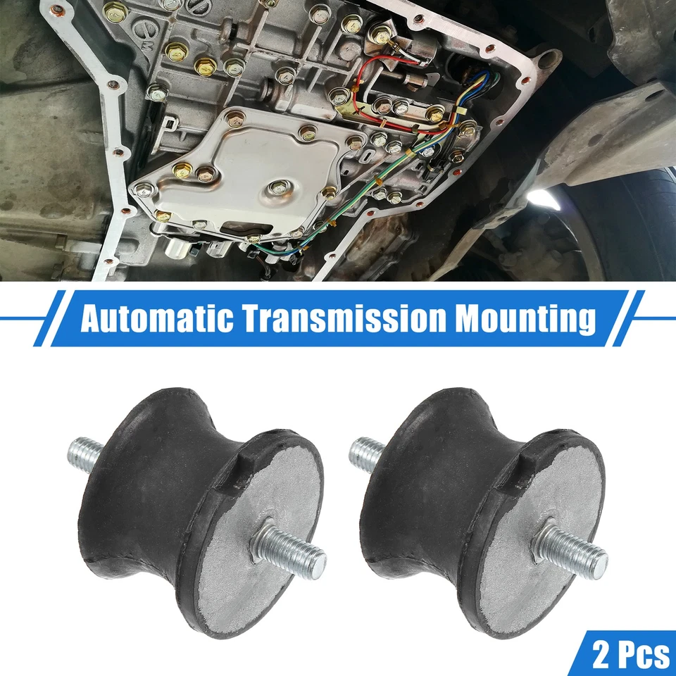 Montaje de transmisión automática 2 piezas apto para BMW 325is 1992-1995 goma negra Foto 1 de 4