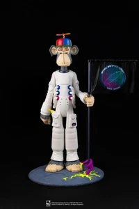 BORED APE YACHT CLUB #1356 BORED SPACE APE ESCALA 1/8 ESTATUA VINILO FIGURA BAHÍA - Imagen 1 de 4