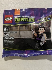 Lego Teenage Mutant Ninja Turtles Flashback Shredder Minifigure Poly Bag - NEW!