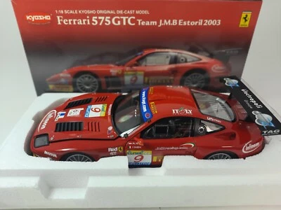 Kyosho Ferrari 575 GTC #9 Team J.M.B. Estoril 2003 1/18 08393B - Immagine 1 di 4