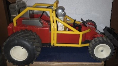 Vintage 1987 Galoob Cybon 1 Radio Control 18" Bionic Cybernetic Driver RC Buggy  - Image 1 of 4