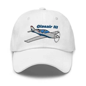 Gorra clásica bordada personalizada personalizada Flyboy Toys Glasair III - agrega tu N# - Imagen 1 de 20