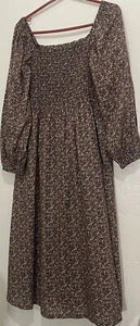 J. Crew Women’s Size Large Made With Liberty Fabric Daydream Busy Izzy Dress - Picture 1 of 10
