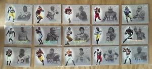 2006 Hit Sage The Right Stuff 15 Card Rookie Set Young,Addai,Bush,Williams - Picture 1 of 6