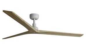 Energy saving Ceiling Fan & Remote Control Airpor White Oak Dc Fan 150 CM - Picture 1 of 1