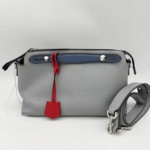 FENDI Vitello Dolce 4 Color Medium By The Way Boston Bag LA13769 - Picture 1 of 11