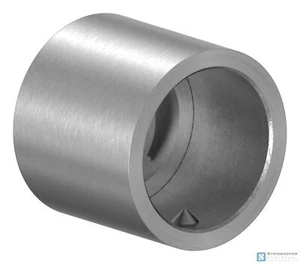 Fijación de pared de acero inoxidable para tubo 26,9 mm, V2A | STEINBACHER© - Imagen 1 de 5