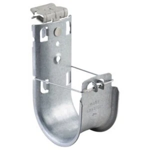 2" CADDY CAT32HP24SM J-HOOK Hammer-On Flange Mount Beam Clamp Clip Cable Hanger - Picture 1 of 1