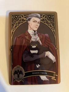 Tarjeta coleccionable Disney Twisted Wonderland - Night Raven College Mozus Trein P1-15 - Imagen 1 de 2