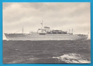 Nave ASIA Lloyd Triestino Trieste FG cartolina vintage postcard MA1687 - Imagen 1 de 2