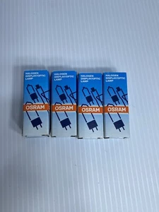 4 OSRAM Halogen Lamp 64623 HLX 12V100W GY6.35 Zeiss Microscope Bulb Projector - Picture 1 of 4