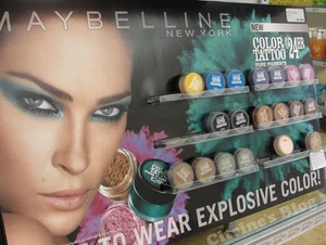 KAUFEN SIE 2 ERHALTEN SIE 1 GRATIS (fügen Sie 3 hinzu) Maybelline Color Tattoo Pure Pigments Lidschatten (WÄHLEN - Bild 1 von 12