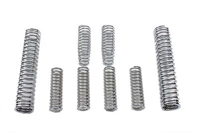 Fork Spring Set Chrome fits Harley Davidson - Image 1 of 1
