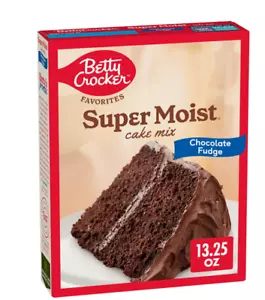 ✨ Betty Crocker Chocolate Cake Mix 13.25oz Super Moist Fresh NEW - Picture 1 of 6