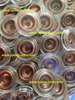 2018 Cook Islands, Erfoud Meteorite Strike, $2 including coa and box, NWA6827 - Image 1 of 4