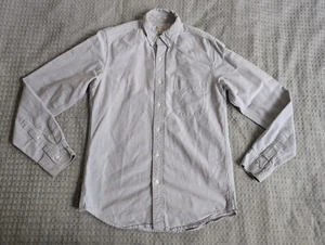 J Crew Shirt Men Small Gray Slim Fit All Cotton Oxford Button Down Long Sleeve - Bild 1 von 13