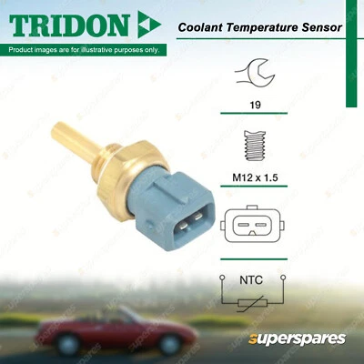 Tridon Coolant Temperature Sensor for Holden Frontera Jackaroo UBS17 Piazza YB - image 1 of 3