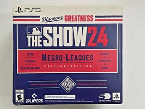MLB The Show 24 Hat, Negro Leagues Steelbook Juego Descargar PS4/PS5 - ¡NUEVO! Leer - Imagen 1 de 13