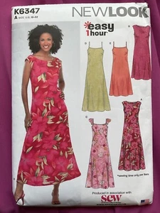 New Look K6347 - Dresses - sizes 10 to 22 - Sewing Pattern - Picture 1 of 2
