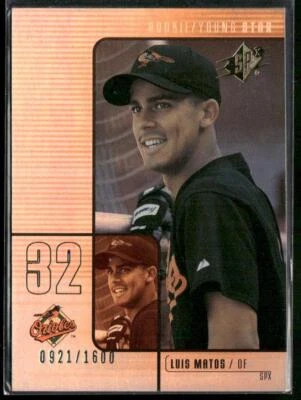 2000 Upper Deck #184 Luis Matos /1600 - Image 1 of 2
