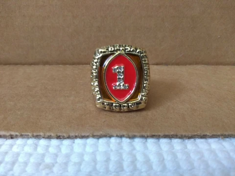 1994 Nebraska Cornhuskers Championship Display Fan Ring  Size 11 Cover