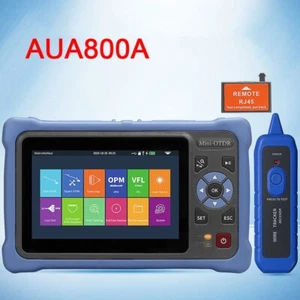 AUA800A APC Port Multifunctional OTDR Optical Time Domain Reflectometer 100KM - Picture 1 of 3