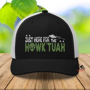 Hawk Tuah Alien UFO Trucker Kappe für Männer Frauen - Bild 1 von 21