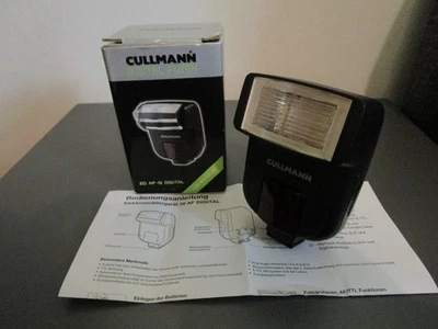Cullmann original Blitz 20 AF-N Digital, Aufsteckblitz, OVP, Bedienungsanleitung - Bild 1 von 4