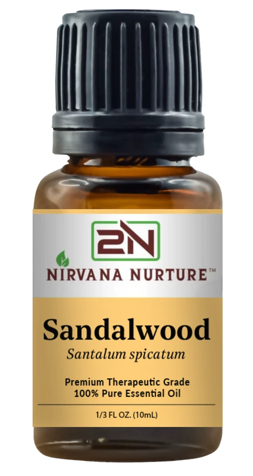 Sandalwood Essential Oil 100% Pure Natural Therapeutic Grade - Image 1 of 4