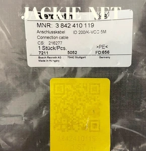1PCS NEW REXROTH 3842410119 VIA DHL/FedEx  #PY - Afbeelding 1 van 2