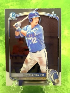 Hyungchan Um - 2025 Bowman Prospect #BCP-119 Kansas City Royals - 1st Bowman - Picture 1 of 11