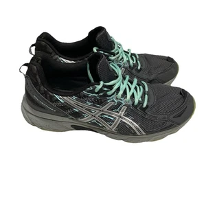 Asics Womens Gel Venture 6 T7G7Q Gray Running Training Shoes Sneakers Size 12 - Picture 1 of 6