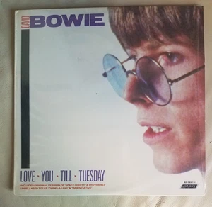 David Bowie Love You Till Tuesday LP EX vinyl CRC space oddity 1984 Shrink - Picture 1 of 5