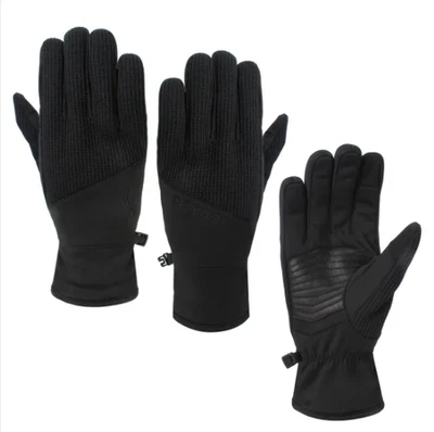 Guantes Spyder Core Conduct 3M Thinsulate Cuero Palma Térmica Pantalla Táctil Talla S Foto 1 de 4
