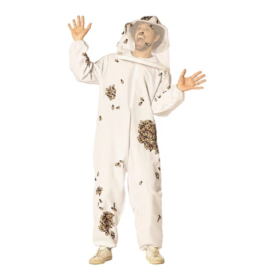 Beekeeper with Printed Bees Jumpsuit Costume - Imposta - Изображение 1 из 4
