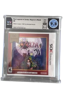 The Legend Of Zelda Majoras Mask Sealed Nintendo 3DS—WATA 9.8 A++ Graded Slab - Picture 1 of 3