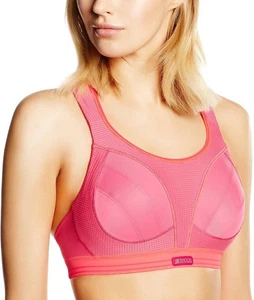 JOBLOT 10 Champion Women Shock Absorber Sports Bra Ultimate Run Pink Orange 34A - Picture 1 of 15