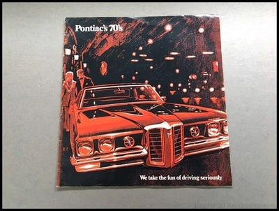 1970 Pontiac 24-page Sales Brochure Catalog - Catalina GTO Bonneville Grand Prix Foto 1 de 4