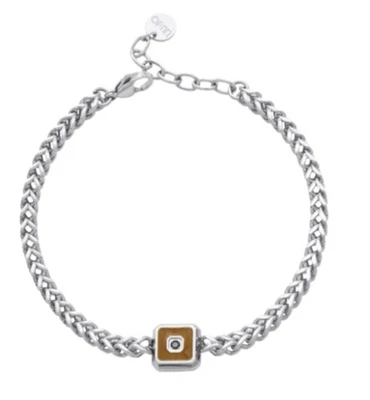 LIU JO ESSENTIAL MAN  BRACCIALE UOMO IN ACCIAIO MLJ653    NUOVO - Immagine 1 di 3