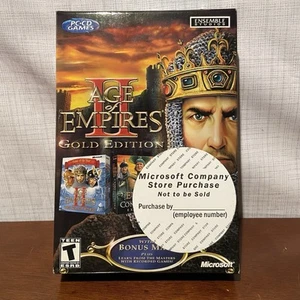 Age of Empires II 2 - Gold Edition - PC - Microsoft Store Sticker - Sealed - Picture 1 of 7