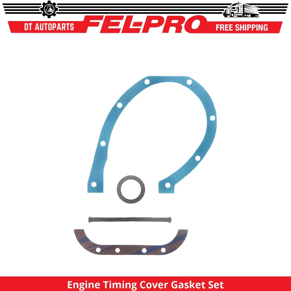 Juego de juntas de cubierta de distribución de motor Fel-Pro 1960 1961 para Jeep CJ5 1959-1973 2,2 L L L4 Foto 1 de 1