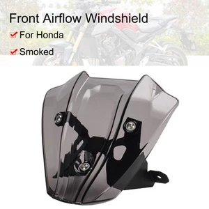 Carenado delantero parabrisas para Honda CB650R 2024-ON deflector de viento de flujo de aire ahumado - Imagen 1 de 16