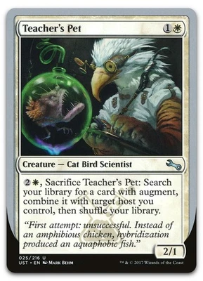 Teacher's Pet #25 (NM) Unstable UST Magic MTG - Image 1 of 2