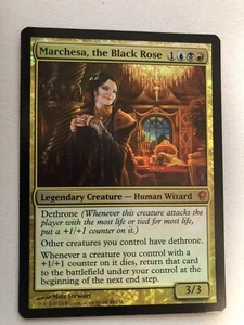 Marchesa, the Black Rose-Conspiracy-Foil-Magic The Gathering-MTG-NM - Picture 1 of 2