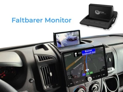 Dynavin DVN 6901 MO 7,7" (Rückfahrkameradisplay, aufklappbar) für Ducato ab 2006 - Bild 1 von 4